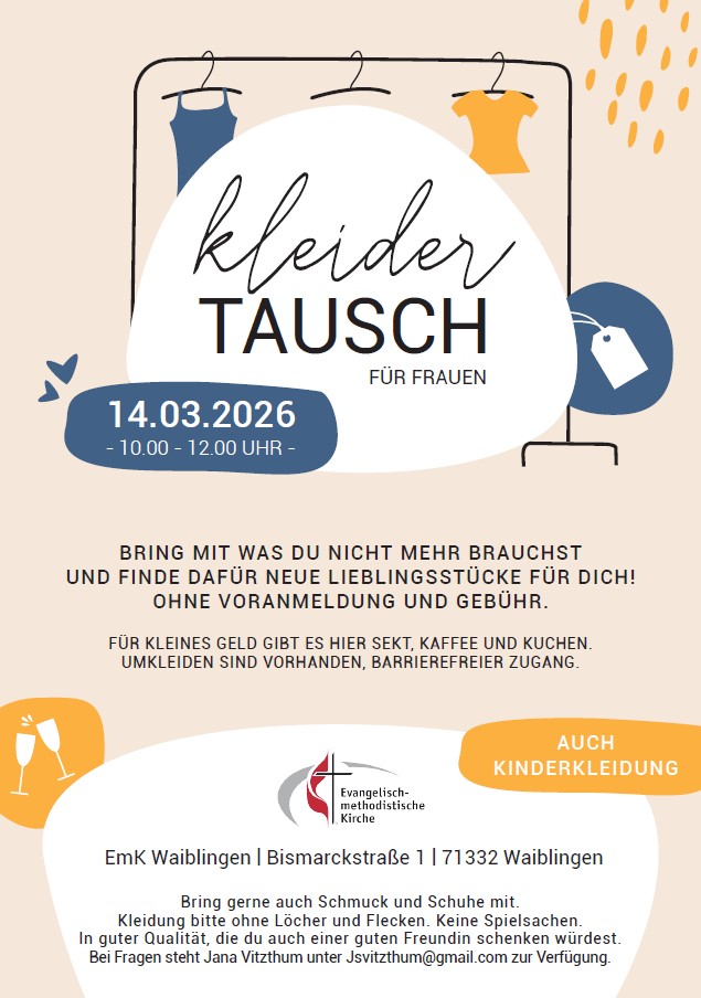 Flyer Kleidertausch